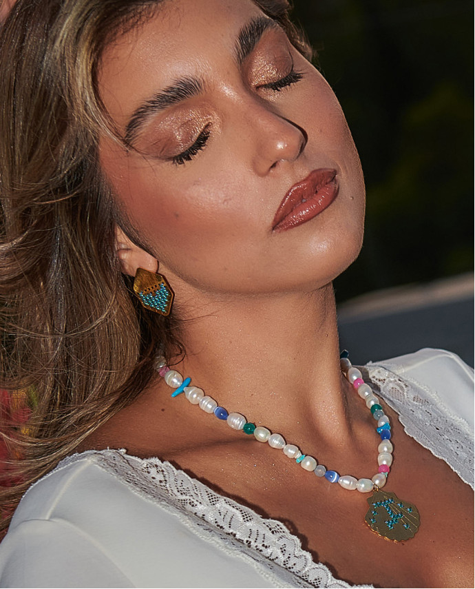 Κολιέ Aquatic Glam Κολιέ Κολιέ Aquatic Glam Κολιέ