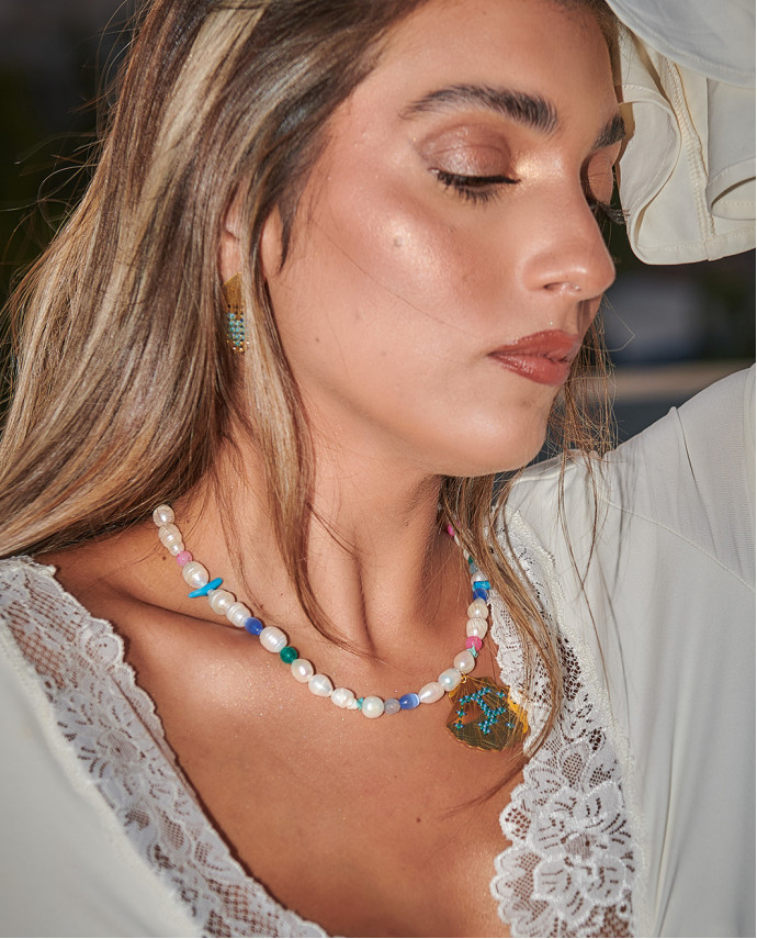 Κολιέ Aquatic Glam Κολιέ Κολιέ Aquatic Glam Κολιέ