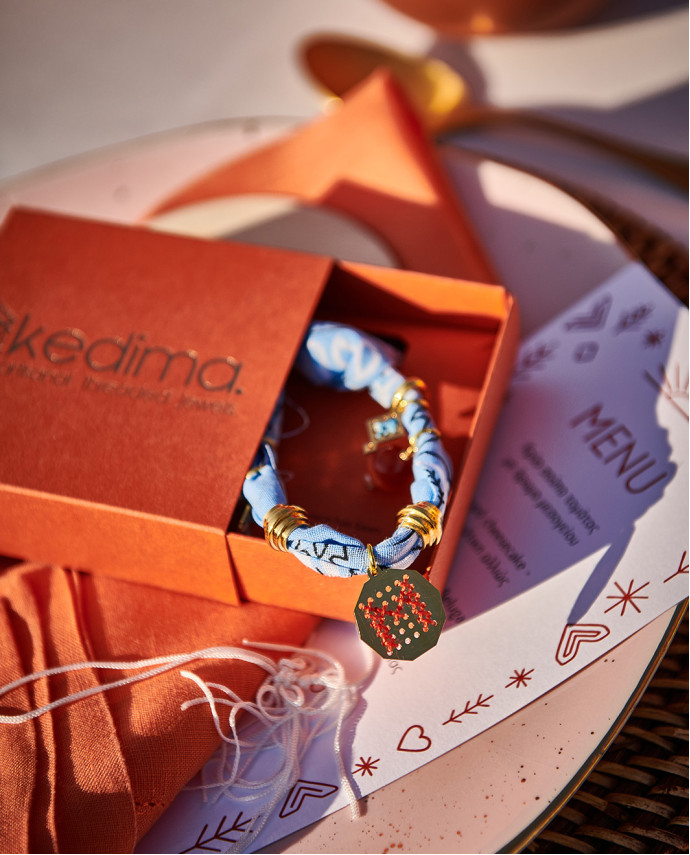 Bandana Κολιέ με Κεντημένο Μονόγραμμα Bandana Κολιέ με Κεντημένο Μονόγραμμα